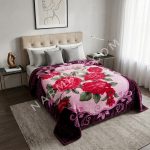 پتو دو نفره گلدار برجسته پریما کد (112)